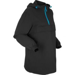 Lekka kurtka wiatrówka funkcyjna bonprix czarno-ciemnoturkusowy. Czarne kurtki damskie bonprix, bez wzorów, bez kaptura. Za 109,99 zł.