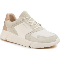 Sneakersy GANT - Cocoville 20531536 Br. Wht./Cream/Beige G295. Brązowe półbuty damskie GANT, ze skóry. Za 499,00 zł.