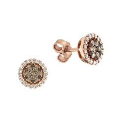 Kolczyki damskie: Wspaniałe Kolczyki – , Brylant 0,36ct…