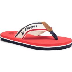 Japonki LEE COOPER - LCW-20-33-012 Red. Czerwone klapki męskie Lee Cooper, z tworzywa sztucznego, bez zapięcia. Za 79,00 zł.