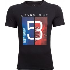 T-shirt męski TSM608 - głęboka czerń - Outhorn. Czarne t-shirty męskie marki Outhorn, m, z bawełny. W wyprzedaży za 29,99 zł.