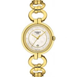 RABAT ZEGAREK TISSOT T-Lady T094.210.33.116.00. Białe zegarki męskie marki TISSOT, ze stali. W wyprzedaży za 1540,00 zł.