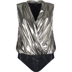 Pinko Body "Mortara". Body damskie Pinko, bez wzorów, z tkaniny. Za 299,00 zł.