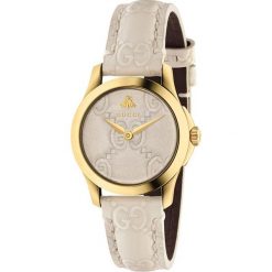 ZEGAREK GUCCI YA126580. Szare zegarki damskie marki GUCCI, ze stali. Za 3910,00 zł.