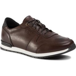 Sneakersy QUAZI - QZ-59-04-000563 105. Pomarańczowe sneakersy męskie QUAZI, na co dzień, bez wzorów, ze skóry, bez zapięcia. W wyprzedaży za 269,00 zł.