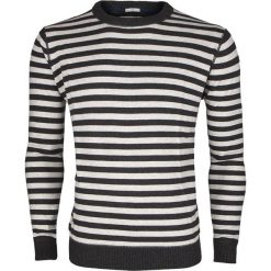 Sweter Pepe Jeans. Czarne swetry męskie Pepe Jeans, m, w paski, z jeansu, bez kołnierzyka, bez kaptura. Za 159,00 zł.