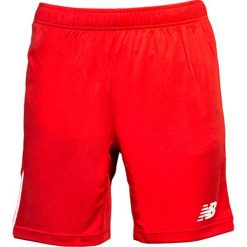 Spodenki treningowe EMS6129HRD. Spodenki sportowe męskie New Balance, na jesień, s, bez wzorów, z poliesteru, sportowe, do piłki nożnej. W wyprzedaży za 49,99 zł.