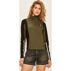 G-Star Raw - Bluza. Bluzy damskie G-Star RAW, s, bez wzorów, z elastanu, z krótkim rękawem, krótkie, bez kaptura. Za 369,90 zł.