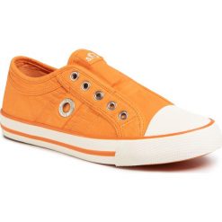 Trampki S.OLIVER - 5-24635-24 Orange 606. Pomarańczowe półbuty damskie S.Oliver, bez wzorów, z gumy, bez zapięcia. Za 149,00 zł.