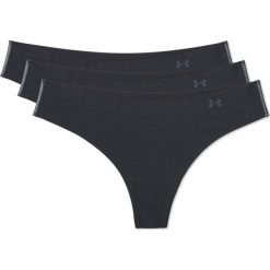 Under Armour 3-pack Spodenki Czarny. Czarne figi damskie Under Armour, xl, bez wzorów, z elastanu. Za 119,95 zł.