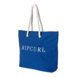 Rip Curl Torba Damska Ciemnoniebieski Sun N Surf. Niebieskie torebki klasyczne damskie Rip Curl, bez wzorów, z bawełny, na ramię, bez dodatków. W wyprzedaży za 93,00 zł.