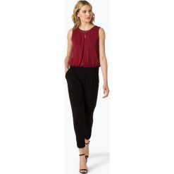 Vera Mont Collection - Kombinezon damski, czarny. Czarne kombinezony damskie marki Vera Mont Collection, na co dzień, bez wzorów, eleganckie, z okrągłym kołnierzem, bez rękawów. Za 749,95 zł.