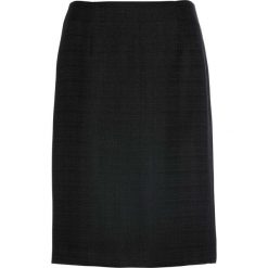 Spódnica ołówkowa z przędzy boucle bonprix czarny. Czarne spódniczki damskie bonprix, bez wzorów, ołówkowe. Za 129,99 zł.