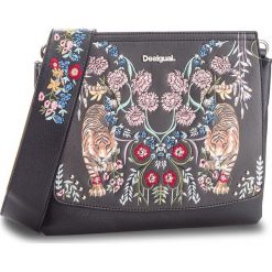 Torebka DESIGUAL - 18WAXP38 2000. Czarne listonoszki damskie marki Desigual, ze skóry ekologicznej. W wyprzedaży za 239,00 zł.