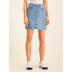 Spódnica jeansowa Pennyblack 31015119. Niebieskie spódniczki damskie Pennyblack, bez wzorów, z elastanu. W wyprzedaży za 249,00 zł.