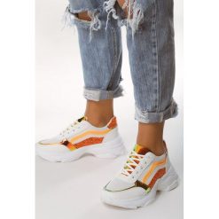 Pomarańczowe Sneakersy Swiftness. Pomarańczowe sneakersy damskie Born2be. Za 59,99 zł.
