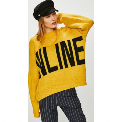 Trendyol - Sweter. Szare swetry klasyczne damskie marki Vila, l, z bawełny, z okrągłym kołnierzem. Za 79,90 zł.