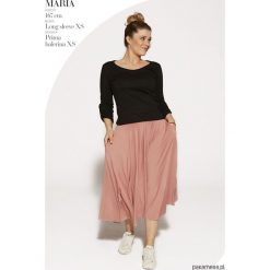 Bluzki asymetryczne: bluzka LONG SLEEVE black