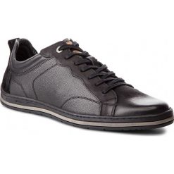 Półbuty LASOCKI FOR MEN MI08-C308-347-02BIG. Czarne półbuty męskie Lasocki For Men, bez wzorów, ze skóry, bez zapięcia. Za 189,99 zł.