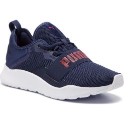 Sneakersy PUMA - Wired Pro 369126 04 Peacoat/High Risk Red. Niebieskie sneakersy męskie Puma, bez zapięcia. Za 269,00 zł.