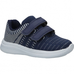 Granatowe buty sportowe na rzepy Casu HY-L06. Szare buciki niemowlęce Casu, na rzepy. Za 59,99 zł.