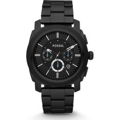 Fossil - Zegarek FS4552. Czarne zegarki męskie Fossil, ze stali. W wyprzedaży za 649,90 zł.