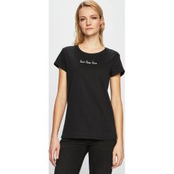 Haily's - Top. Czarne topy damskie marki Haily's, s, z nadrukiem, z bawełny, z okrągłym kołnierzem. Za 39,90 zł.