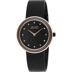 Liu Jo Luxury Round Zegarek Czarny. Czarne zegarki damskie Liu Jo, ze stali. Za 748,95 zł.