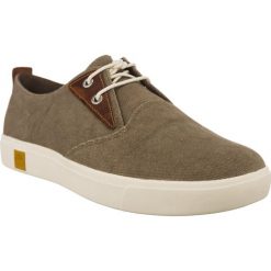 Timberland zielone Amherst Canvas Pto G7F. Zielone półbuty męskie Timberland, na co dzień, bez wzorów, bez zapięcia. W wyprzedaży za 379,00 zł.