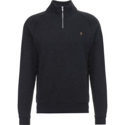 Bluzy męskie: Farah JIM ZIP Bluza black marl