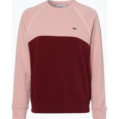 Lacoste - Damska bluza nierozpinana, różowy. Różowe bluzy damskie Lacoste, z aplikacjami, bez rękawów, bez kaptura. Za 499,95 zł.