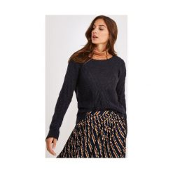 Sweter damski. Swetry damskie Promod, bez wzorów, z dzianiny, bez rękawów, długie, bez kaptura. Za 139,90 zł.
