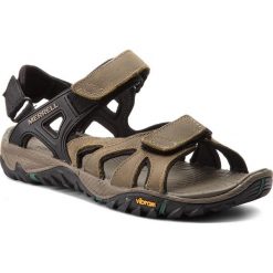 Sandały męskie skórzane: Sandały MERRELL - All Out Blaze Sieve Convert J12649 Stucco