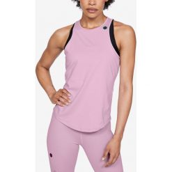 Under Armour Rush Podkoszulek Różowy. Różowe podkoszulki damskie Under Armour, l, bez wzorów, z elastanu, bez rękawów. Za 240,95 zł.