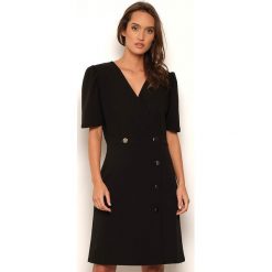 Sukienka "Manon" w kolorze czarnym. Czarne sukienki damskie Manoukian, l, midi. W wyprzedaży za 109,95 zł.