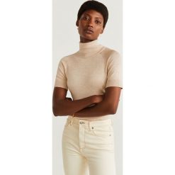 Mango - Bluzka Alma. Zielone bluzki damskie Mango, s, z wiskozy. Za 69,90 zł.