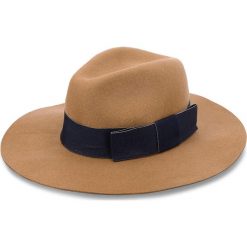 Kapelusz TWINSET - Cappello OA8T91 Bic. Cookie/Blu Notte 03137. Brązowe kapelusze damskie Twinset, z materiału. Za 389,00 zł.