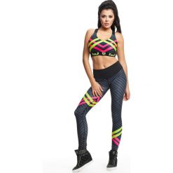 Stanik sportowy GEOMETRY. Topy damskie FJ!, s, bez wzorów, z elastanu, do biegania. Za 139,00 zł.