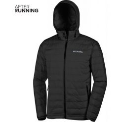 Kurtka Columbia Powder Lite™ Hooded Jacket M Czarna. Czarne kurtki męskie marki Columbia, na zimę, m, bez wzorów, bez kaptura. Za 399,99 zł.