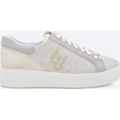 Liu Jo - Buty. Szare buty sportowe damskie Liu Jo, z materiału. W wyprzedaży za 499,90 zł.