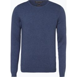 Finshley & Harding - Sweter męski, niebieski. Niebieskie swetry klasyczne męskie Finshley & Harding, m. Za 129,95 zł.
