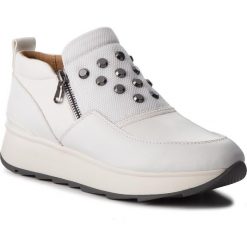 Sneakersy GEOX - D Gendry A D745TA 08554 C1000 White. Białe półbuty damskie Geox, ze skóry ekologicznej. W wyprzedaży za 279,00 zł.