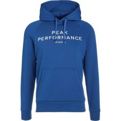 Bluzy męskie: Peak Performance LOGO Bluza z kapturem true blue