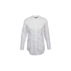 Koszule Calvin Klein Jeans WOKINA. Białe koszule damskie Calvin Klein Jeans, xs, bez wzorów, z jeansu, bez kołnierzyka, bez rękawów. W wyprzedaży za 370,30 zł.