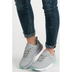 SZARE OBUWIE SPORTOWE. Szare buty sportowe damskie AX BOXING, bez wzorów, bez zapięcia. Za 99,90 zł.