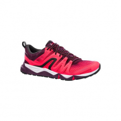 Buty damskie do szybkiego marszu PW 900 Propulse Motion w kolorze różowym. Czerwone buty do fitnessu damskie marki NEWFEEL, z gumy. Za 249,99 zł.