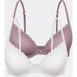 Biustonosz push up 2 pack - Kremowy. Białe biustonosze Reserved, bez wzorów. Za 69,99 zł.