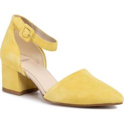 Półbuty VAGABOND - Mya 4519-040-33 Citrus. Żółte półbuty damskie Vagabond, na co dzień, bez wzorów, ze skóry, eleganckie, bez obcasa, na obcasie, bez zapięcia. Za 419,00 zł.