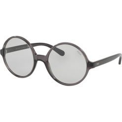 Polo Ralph Lauren - Okulary PH4136. Szare okulary przeciwsłoneczne damskie marki Polo Ralph Lauren, okrągłe. W wyprzedaży za 439,90 zł.