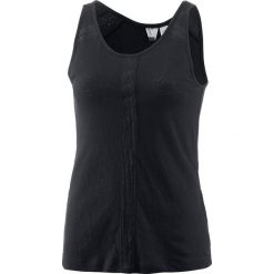 Top w kolorze czarnym. Czarne bluzki damskie Street & Sports Wear, xs, bez wzorów, z bawełny, z okrągłym kołnierzem. W wyprzedaży za 55,95 zł.